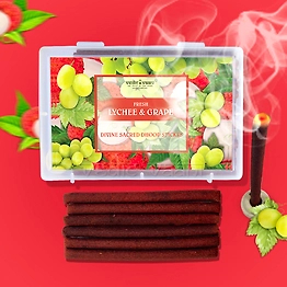 Vedic Vaani™ Lychee & Grape Dhoop Stick