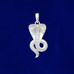vedic vaani™ naag (snake) locket in pure silver