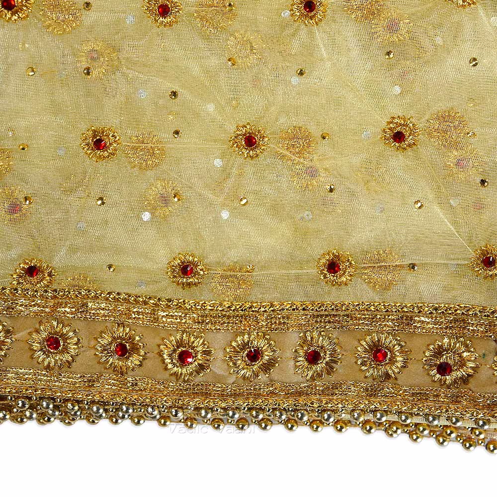 Golden Designer Chunri / Chunni for Wedding & Religious Ceremonies image 3