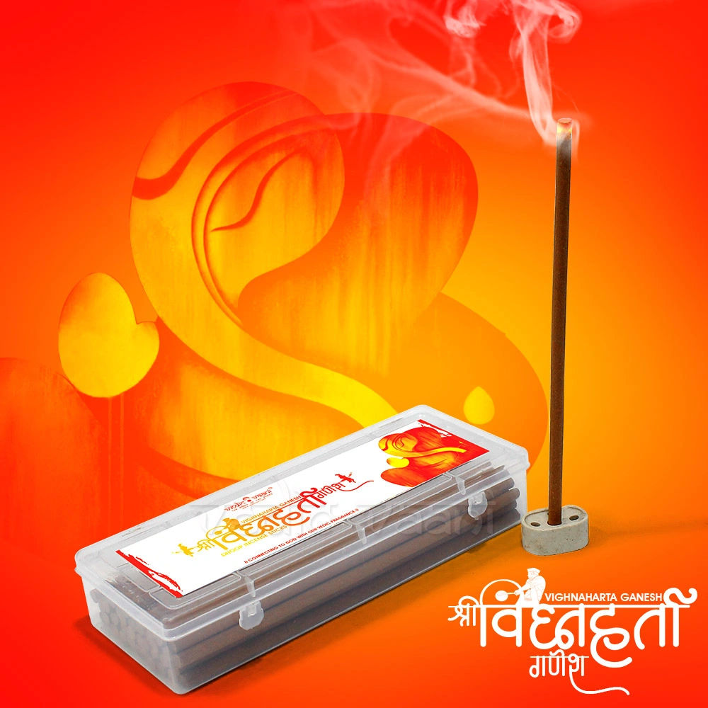 Vighnaharta Ganesha Dhoop Incense-10 sticks-3