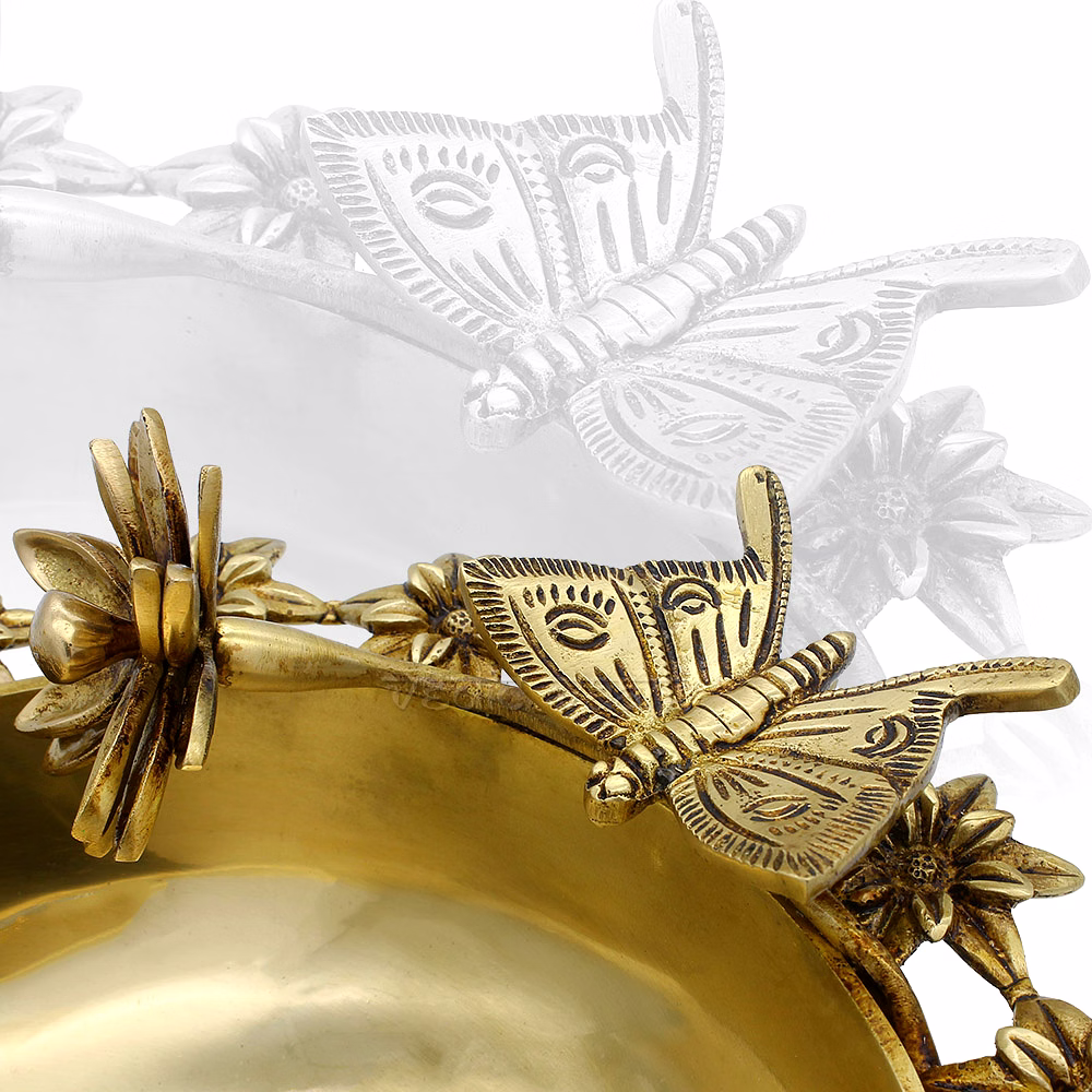 Handcrafted Brass Kerala Urli / Urali image 4