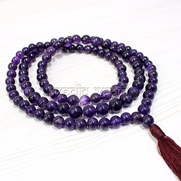 vedic vaani™ amethyst mala
