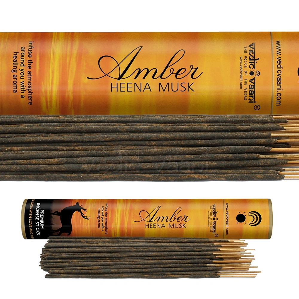 Amber Heena Musk Premium Incense Sticks-AG305-1