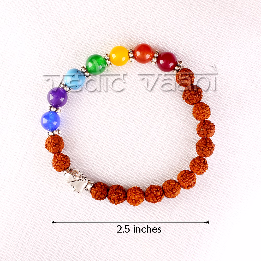 Buddha 7 Chakra Bracelet image 2