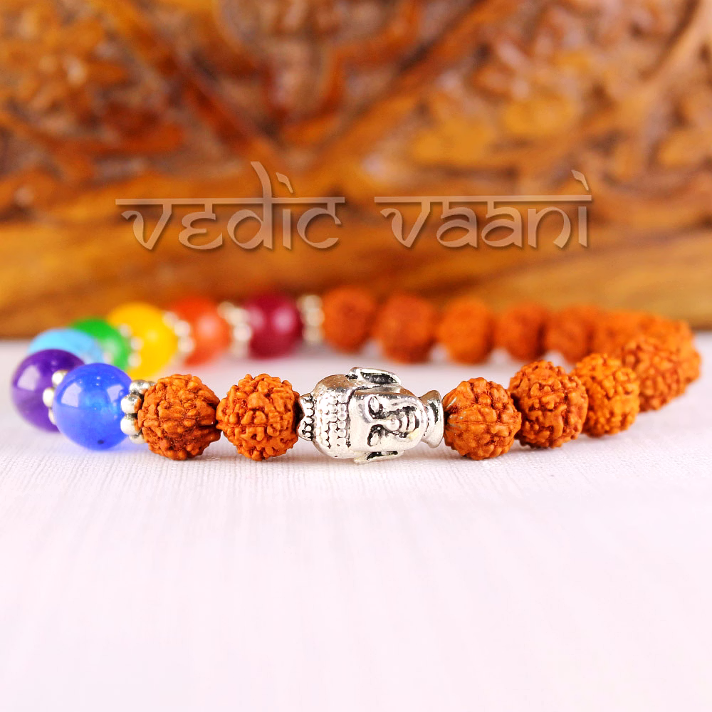 Buddha 7 Chakra Bracelet image 3