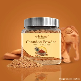 Vedic Vaani™ Chandan Powder for Thakorji (Abhishek, Angikar, Nitya seva)