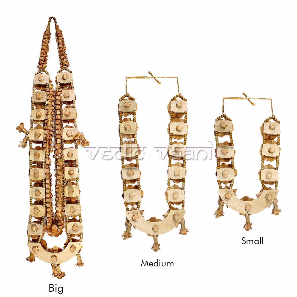 Chandanam Aroma Wooden Garland for Respectness image 3