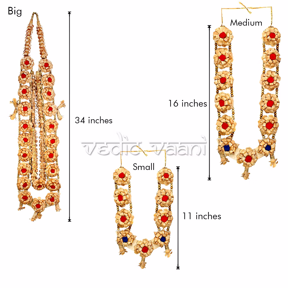 Chandanam Aroma Wooden Garland for Respectness image 2