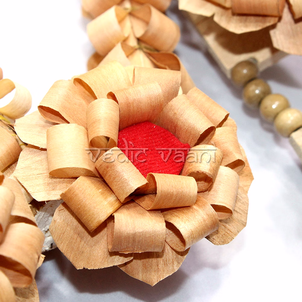 Chandanam Aroma Wooden Garland for Respectness image 5