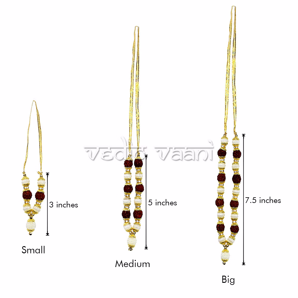 Pearl Rudraksha Mala image 3