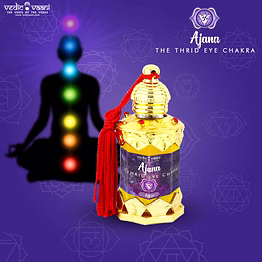 vedic vaani™ ajna third eye chakra peace dhyane attar