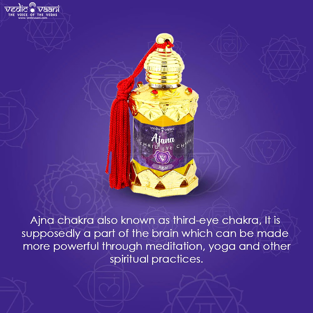Ajna Third Eye Chakra Peace Dhyane Attar image 4