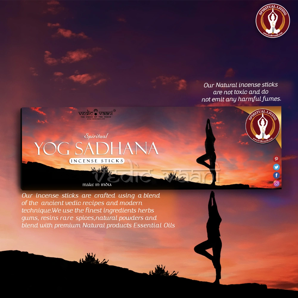 Yog Sadhana Incense Stick-100 gms-1