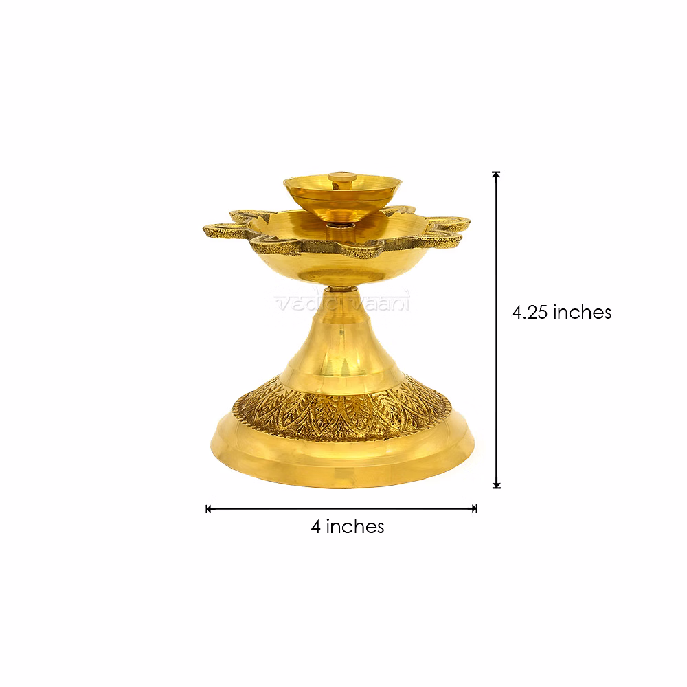 Navgrah Deepam / Diya, Nine Watti Diya for Pooja image 3