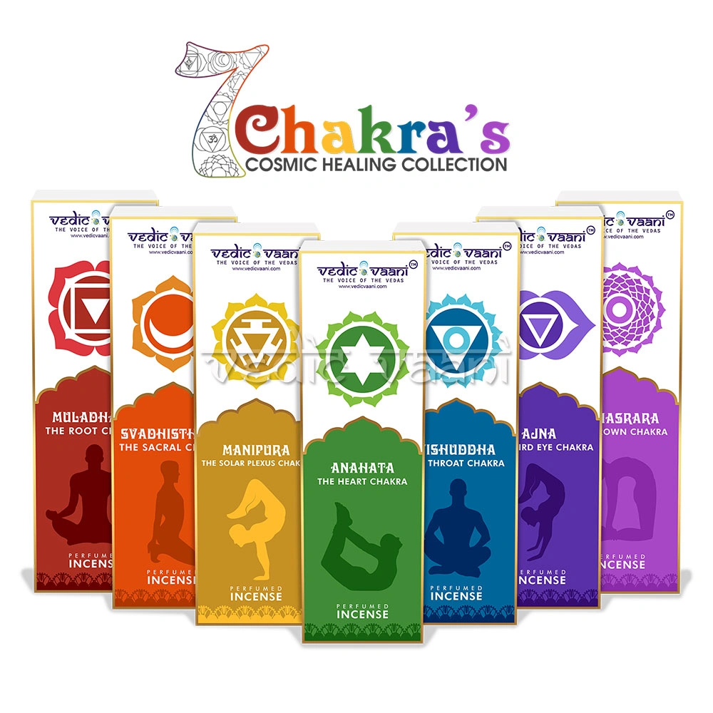 7 Chakra Cosmic Healing Collection Incense Sticks - Perfumed-AG227-1