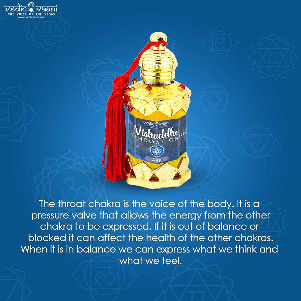 Vishuddha Throat Chakra Aromatherapy Attar image 4