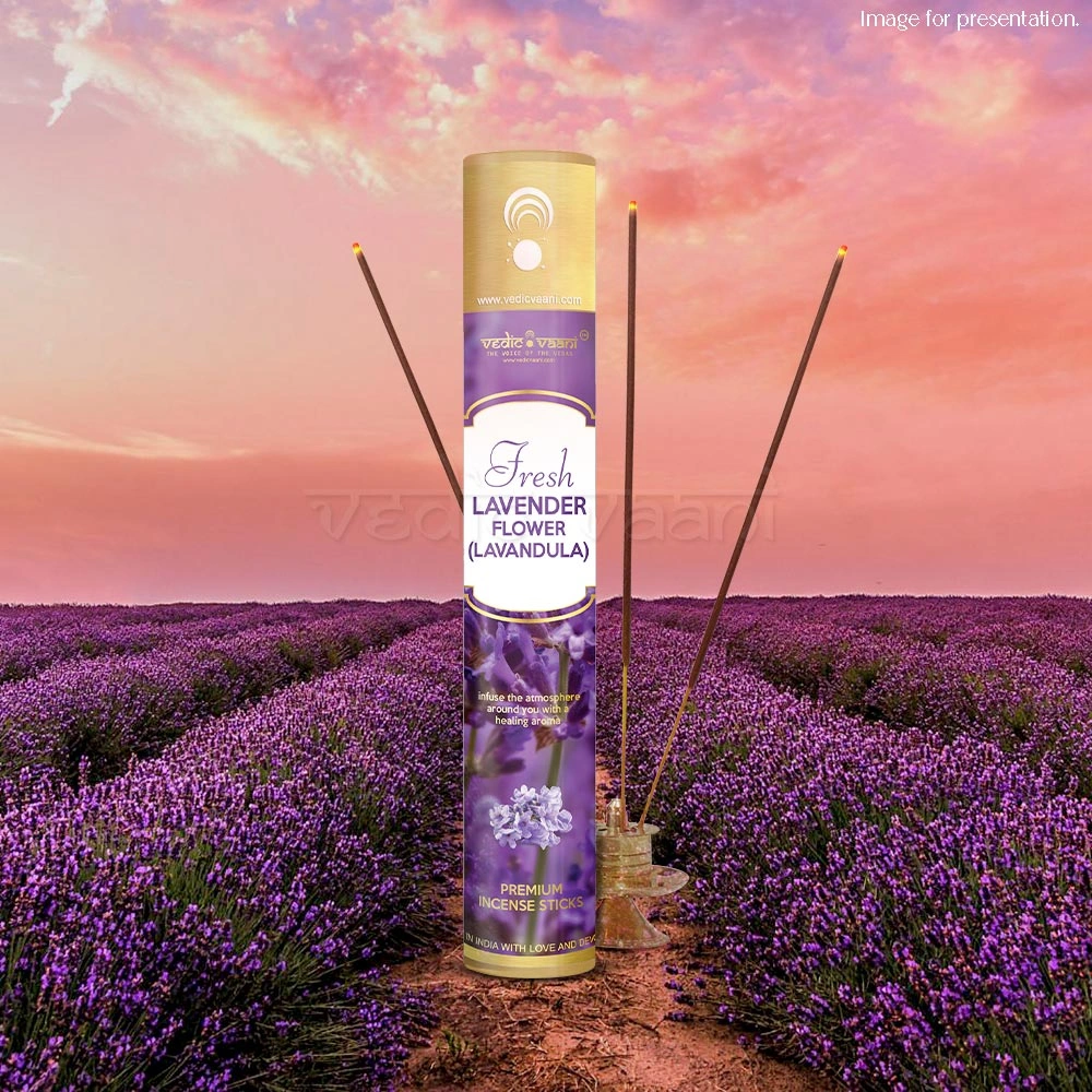 Fresh Lavender-Lavandula Flower Incense-Quantity - 100 gms-3