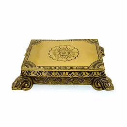 vedic vaani™ chowkhi / pedestal for deities idols & murtis