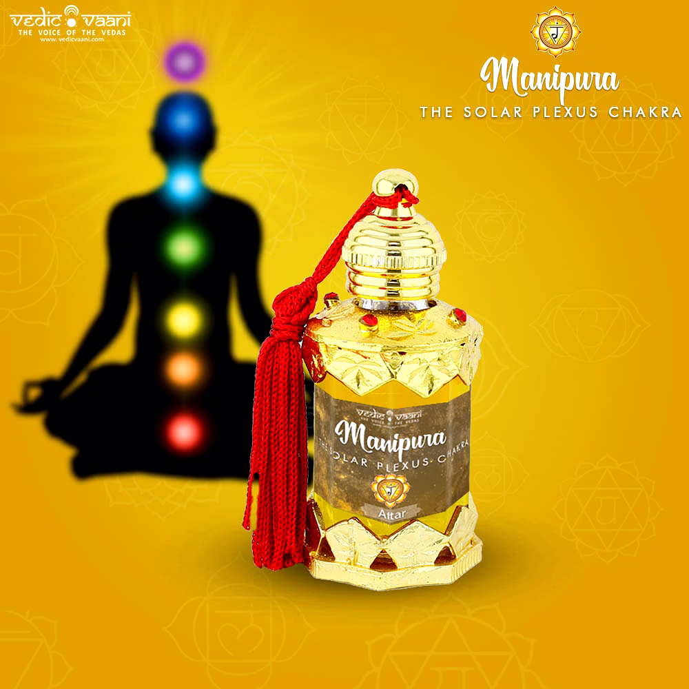vedic vaani™ manipura solar plexus chakra aroma healing attar