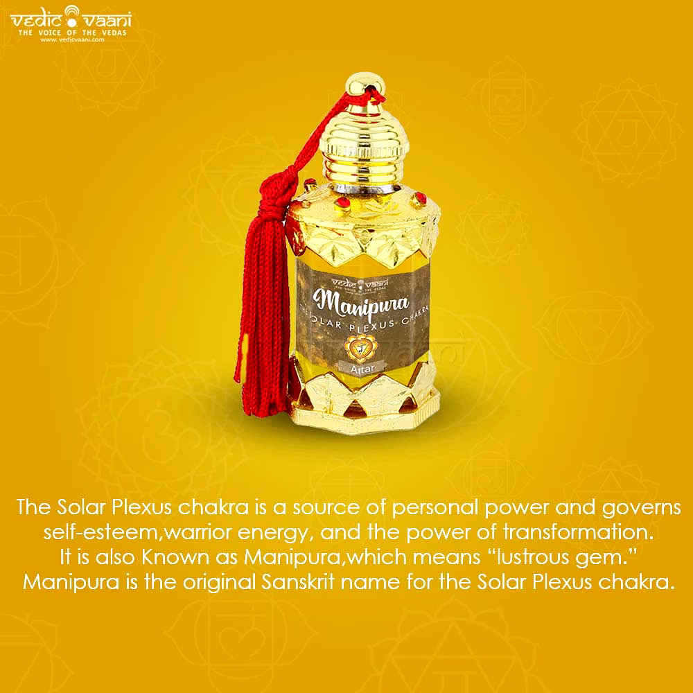 Manipura Solar Plexus Chakra Aroma Healing Attar image 4