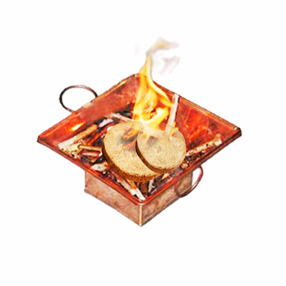 Pure Agnihotra Cowdung Cakes image 2