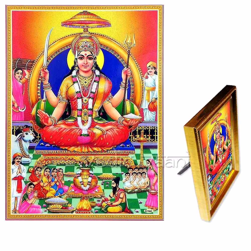 vedic vaani™ santoshi mata photo