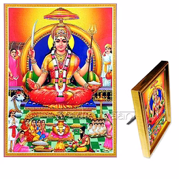 vedic vaani™ santoshi mata photo