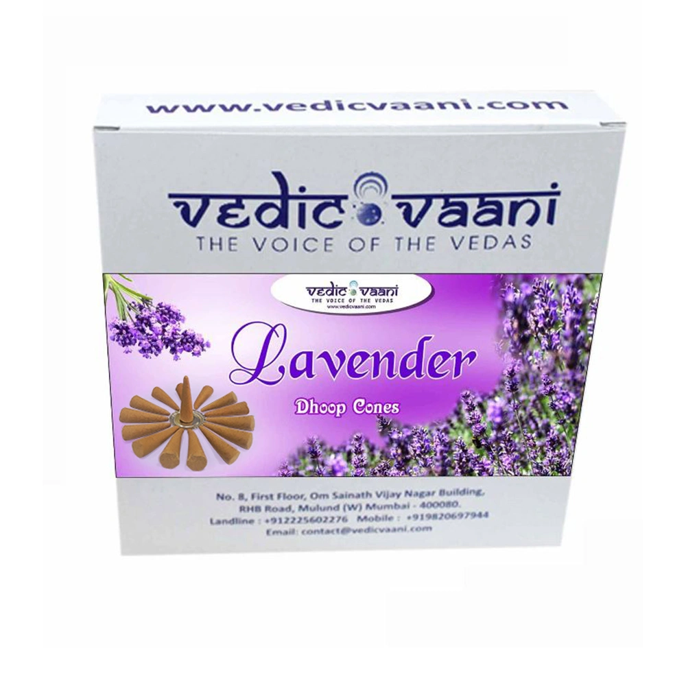 Lavender Dhoop Cones-25 pcs-3