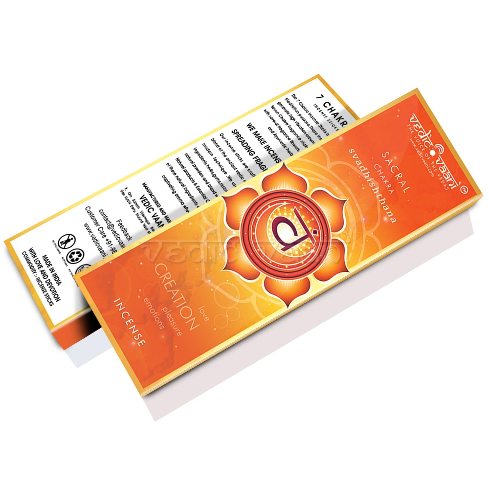 Svadhishthana Sacral Chakra Incense Sticks-100 gms-3