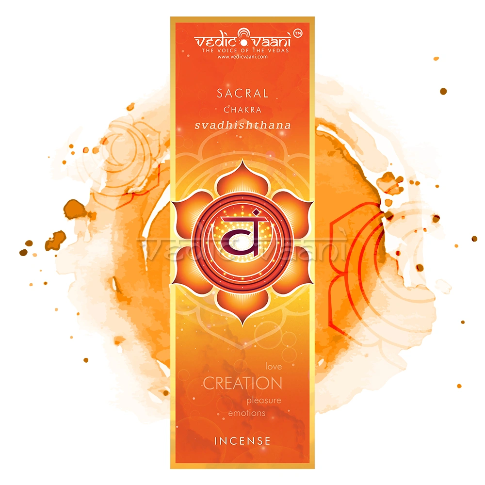 Svadhishthana Sacral Chakra Incense Sticks-100 gms-1