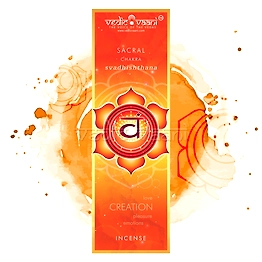 Vedic Vaani™ Svadhishthana Sacral Chakra Incense Sticks