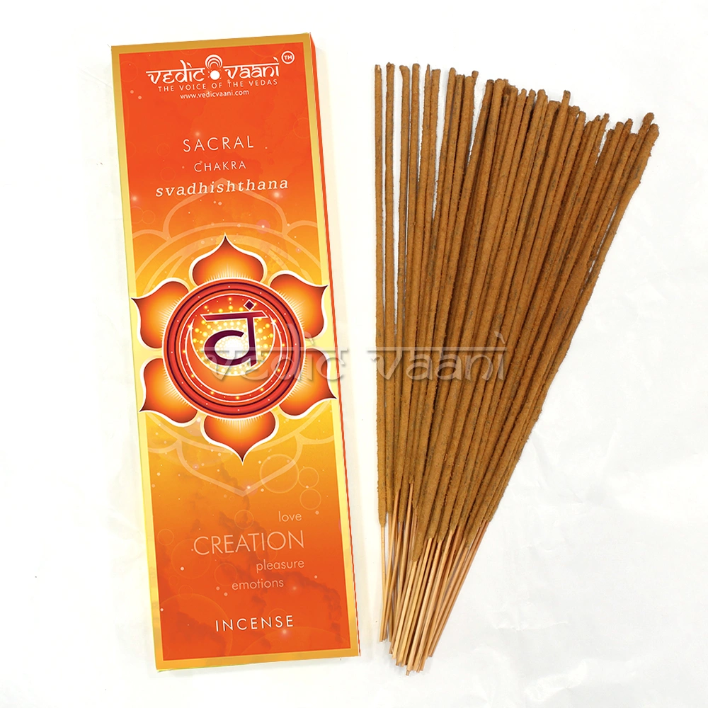 Svadhishthana Sacral Chakra Incense Sticks-AG138-1