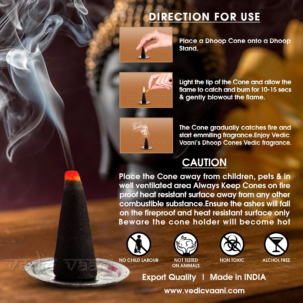 nirmalaya Mysore Sandalwood Incense Cones | Incense Cones for Pooja |  Organic Dhoop Cones Sandal Dhoop - Price History