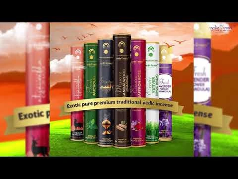 Exotic Pure Premium Traditional Vedic Incense - set of 7-1