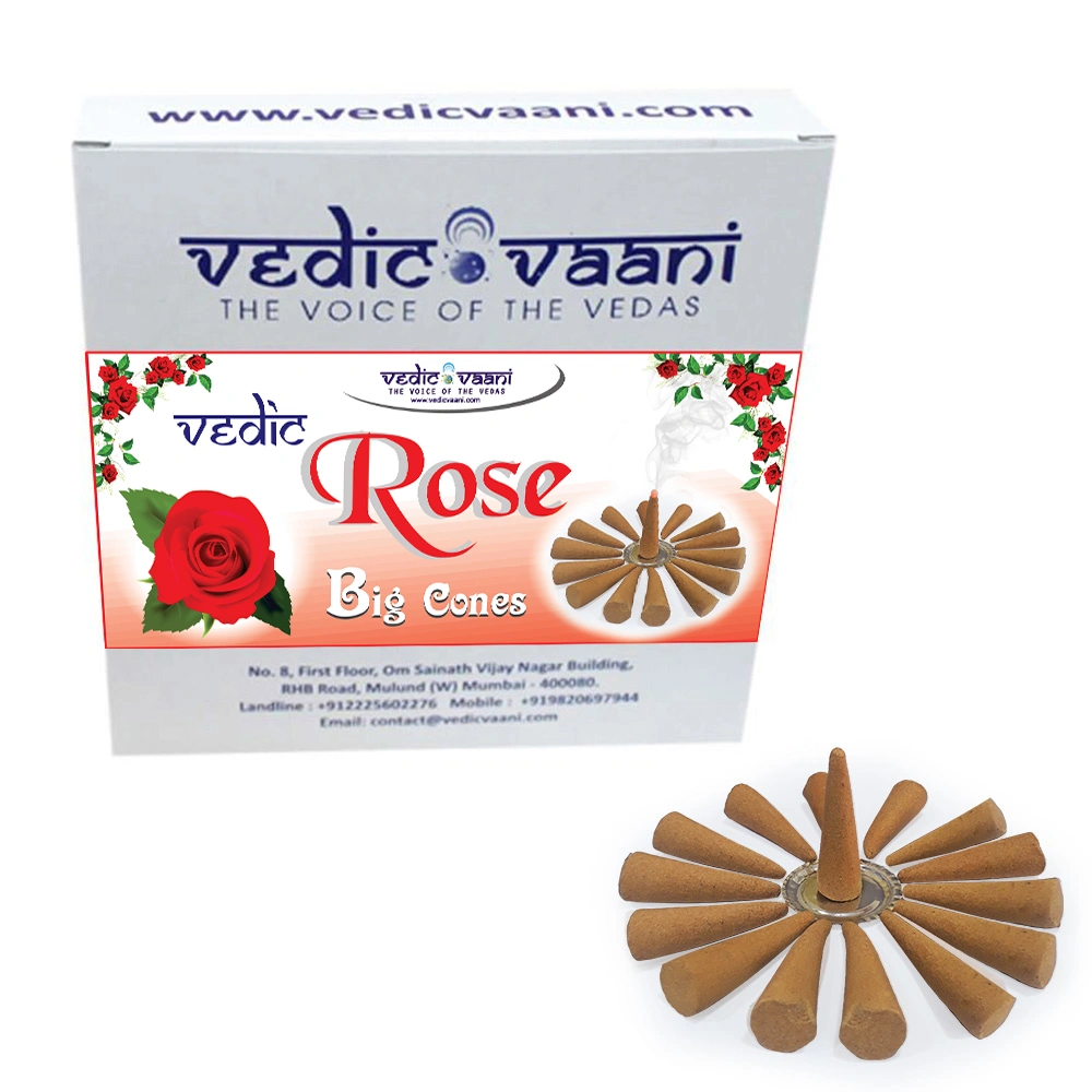 Vedic Rose Big Cones-DP82