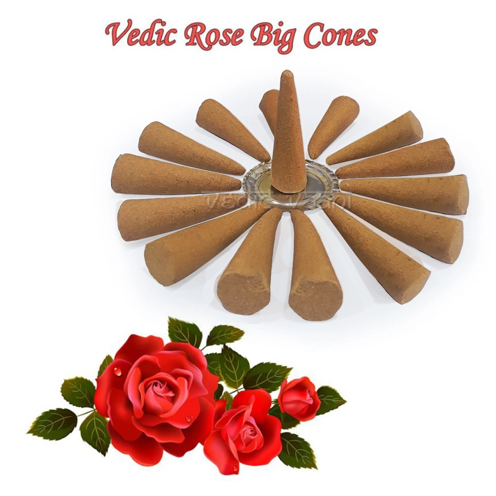 Vedic Rose Big Cones-1