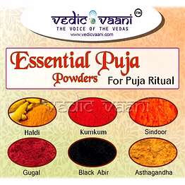 vedic vaani™ essential puja powders
