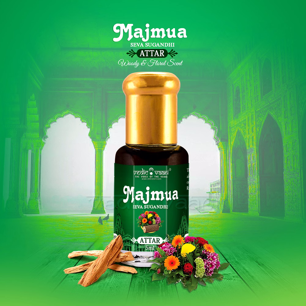 vedic vaani™ majmua seva sugandhi attar for prabhu seva