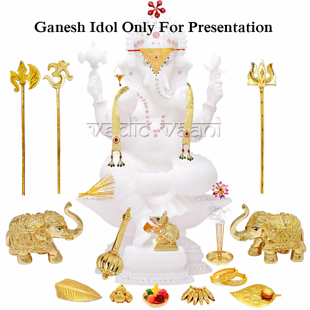 Ganesh Idol Shringar Set - Small image 3