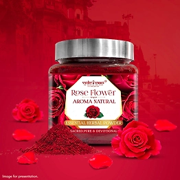 Rose flower Aroma Natural Essential Herbal Powder