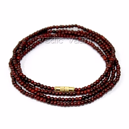 vedic vaani™ red pooja sandal kanthi