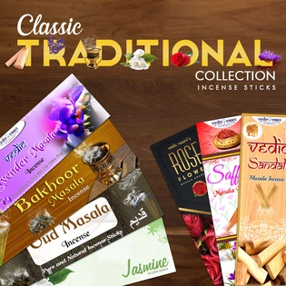 Classic Traditional Collection Incense Sticks
