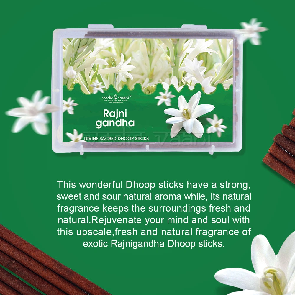 Rajnigandha Dhoop Sticks-25 sticks-4