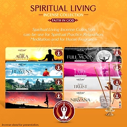 Vedic Vaani™ Spiritual Living Incense Collection - Set of 8