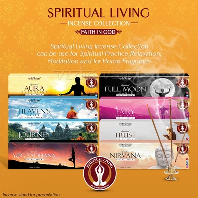 Spiritual Living Incense Collection - Set of 8
