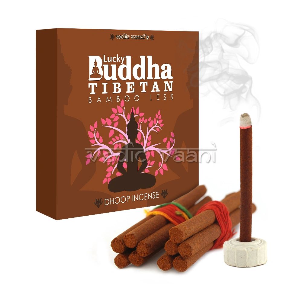 Lucky Buddha Tibetan Bamboo Less Dhoop Incense-DP141-1