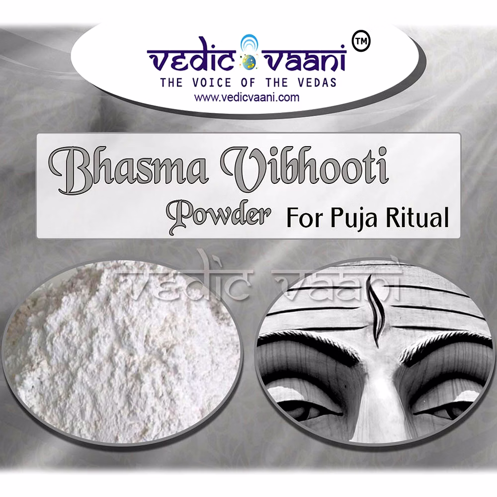 vedic vaani™ bhasma - vibhooti powder