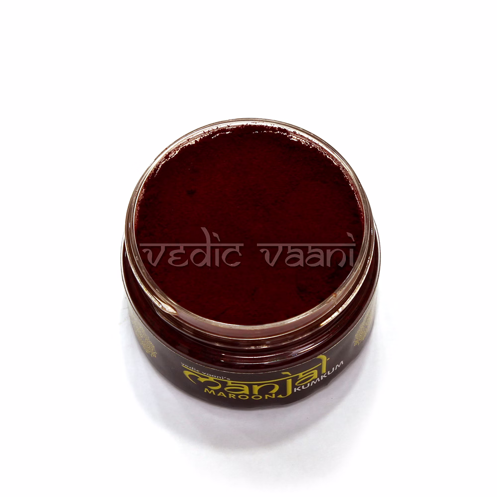Manjal Maroon Kumkum image 3