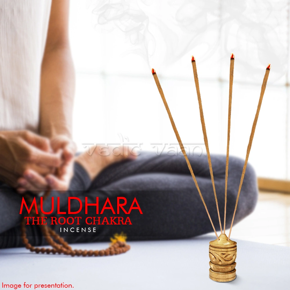 Root Chakra Muladhara Incense Sticks-100 gms-4