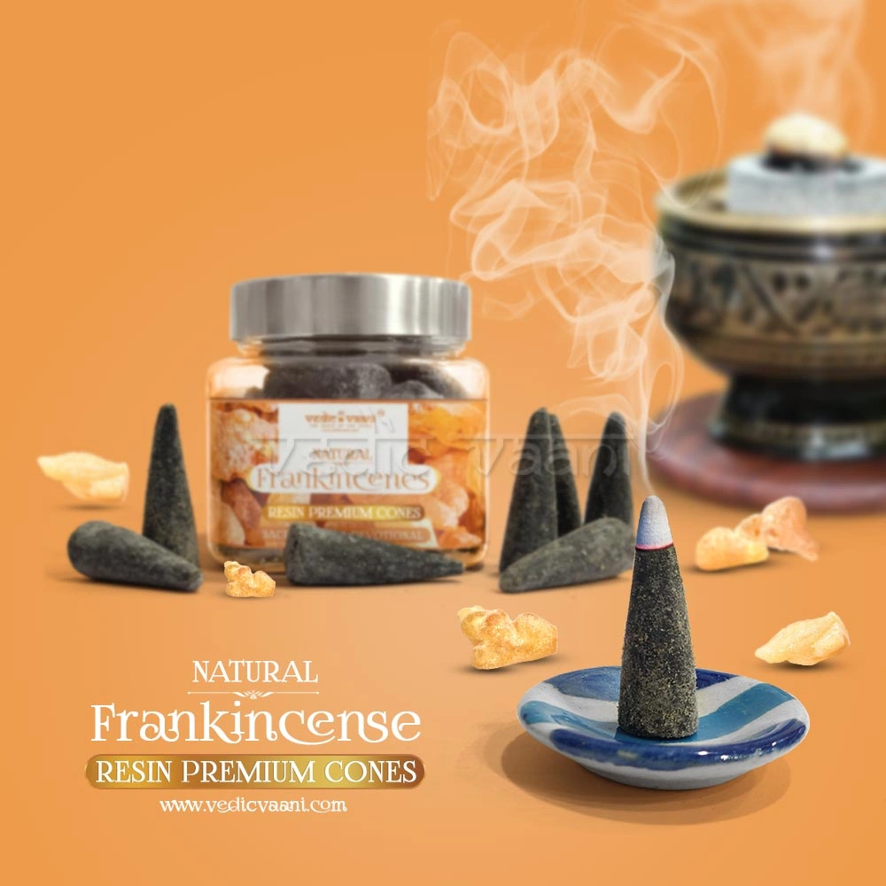 Natural Frankincense Resin Premium Dhoop Cones-35 cones-2